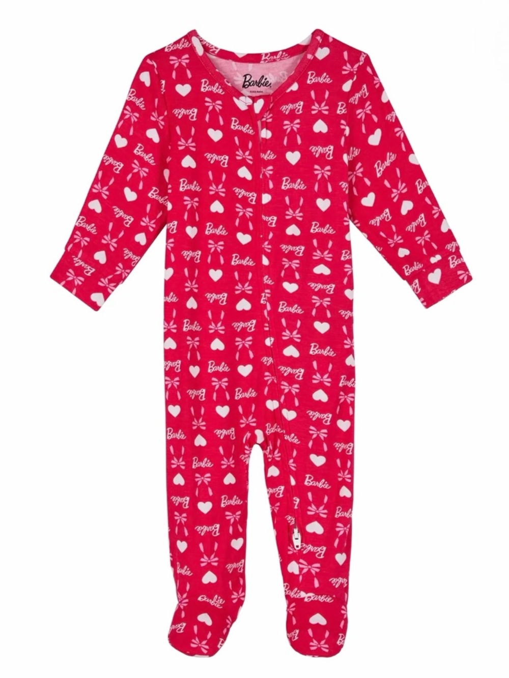 NWT - Barbie Footed One Piece Sleeper